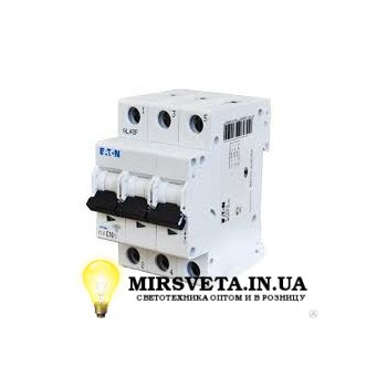 Автоматический выключатель 3п 63А  PL4-C63/3 Eaton